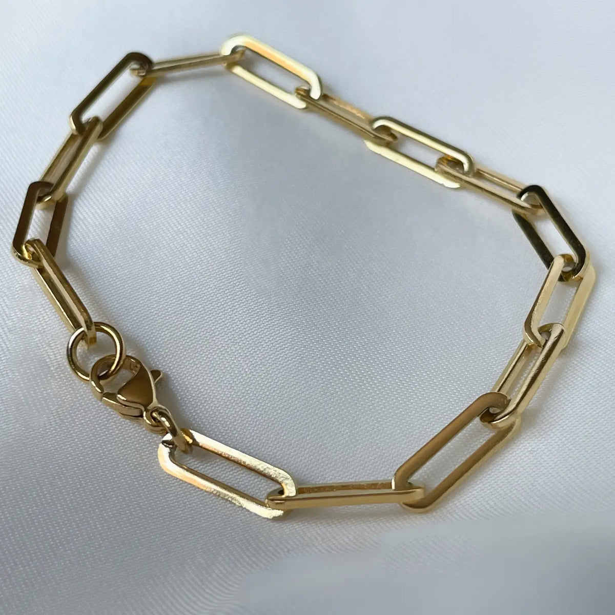 Large Paperclip Bracelet