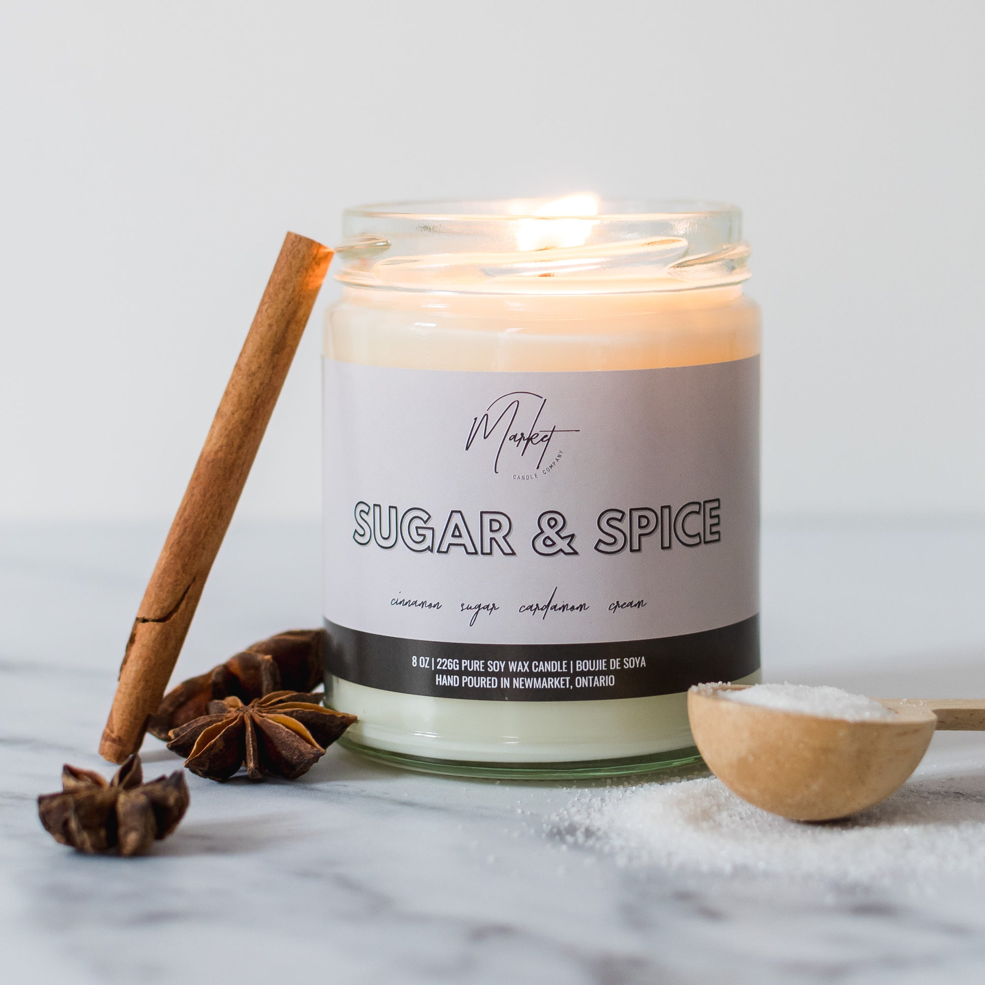It's everything nice! Spice, smooth and some sweetness to follow. The perfect scent for a quiet evening in.